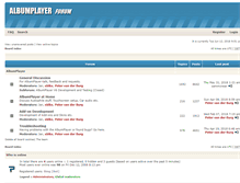 Tablet Screenshot of forum.albumon.com